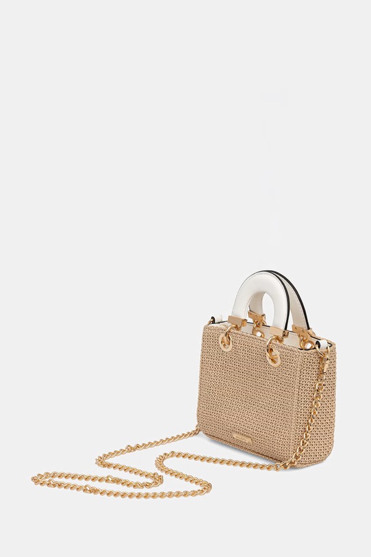 Akcesoria Aldo torebka crossbody damska SEASHELLMINIX SEASHELLMINIX.189 beżowy