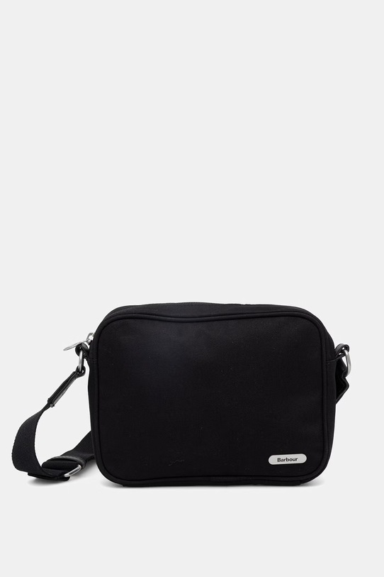 Barbour torebka crossbody damska bawełniana Olivia czarny LBA0444