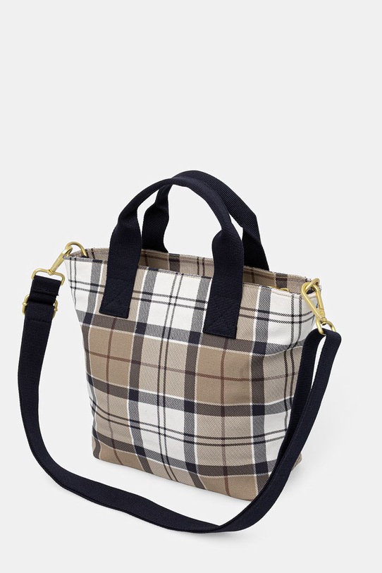 Akcesoria Barbour torebka shopper damska bawełniana Maisy LBA0468 beżowy