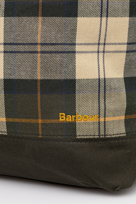 Barbour torebka shopper damska bawełniana Mya zielony LBA0484