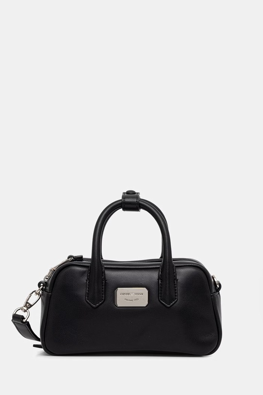 Emporio Armani torebka skórzana skóra licowa czarny EW003825.AF18673