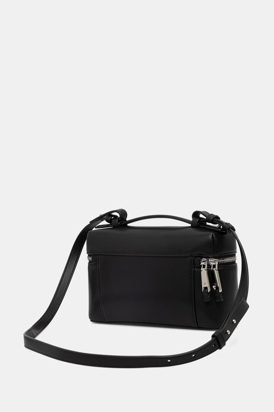 Akcesoria Emporio Armani torebka crossbody damska skórzana EW004564.AF19229 czarny