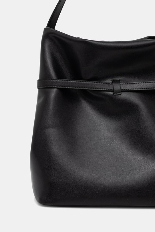 Akcesoria Emporio Armani torebka shopper damska skórzana EW004751.AF13383 czarny