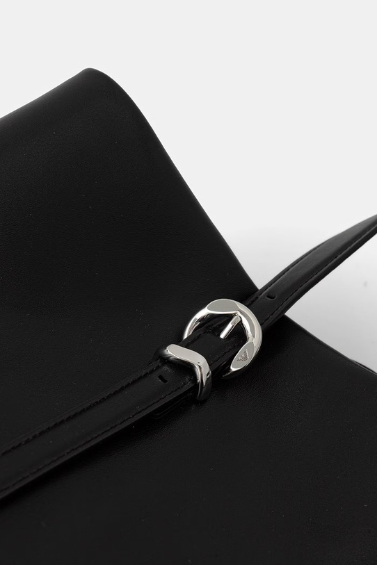 Emporio Armani torebka shopper damska skórzana czarny EW004752.AF13383