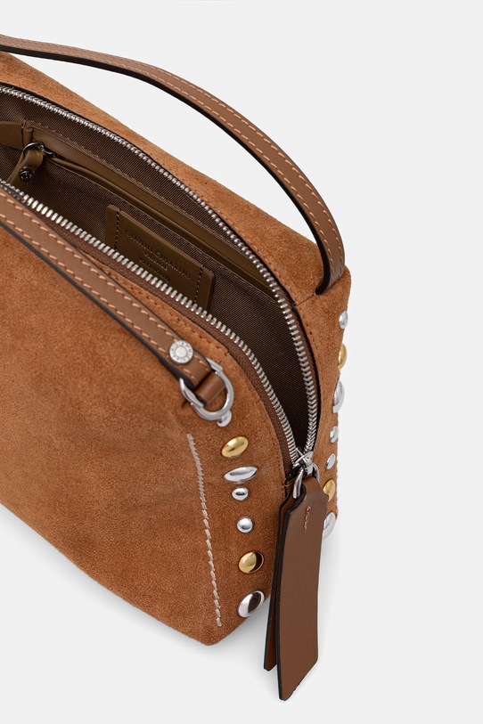 Gianni Chiarini torebka zamszowa ALIFA BS.12398.CMBRC brązowy