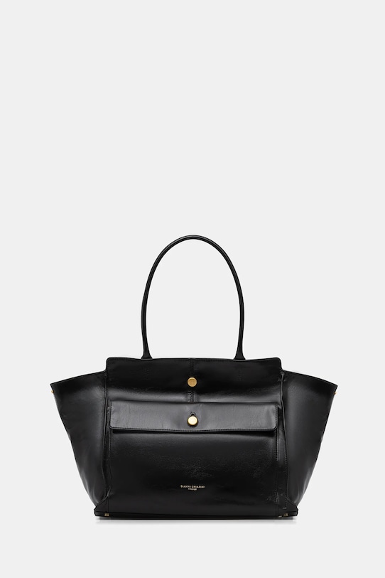 Gianni Chiarini torebka skórzana CHER skóra licowa czarny BS.11936.RALPH