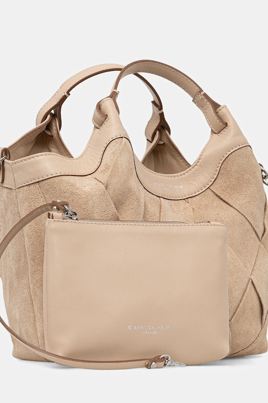 Замшевая сумочка Gianni Chiarini DUA бежевый BS.12349.INT.CM