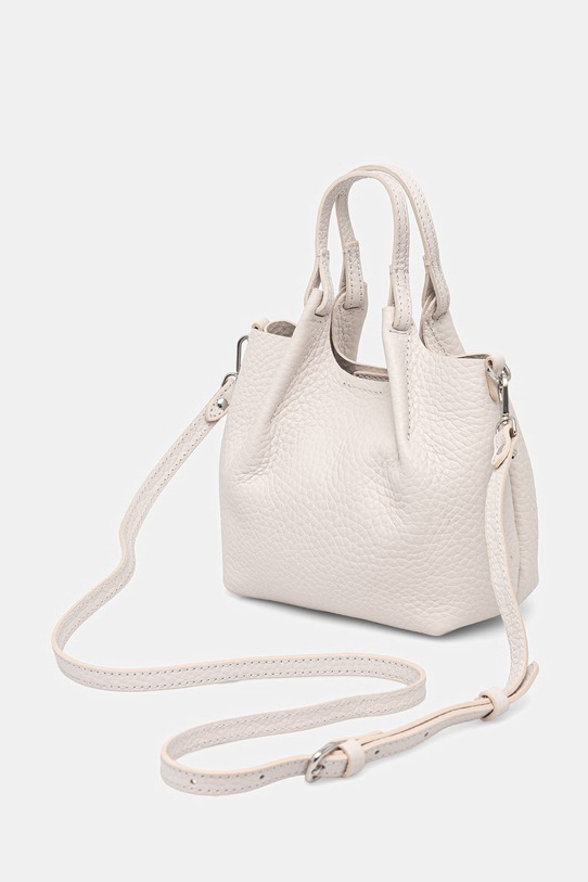 Akcesoria Gianni Chiarini torebka skórzana DUA BS.9718.RNGDBL.T.U. beżowy