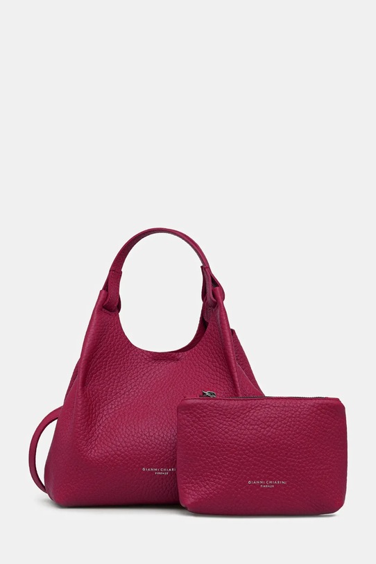 Gianni Chiarini torebka skórzana DUA skóra licowa różowy BS.9719.RNGDBL.T.U.