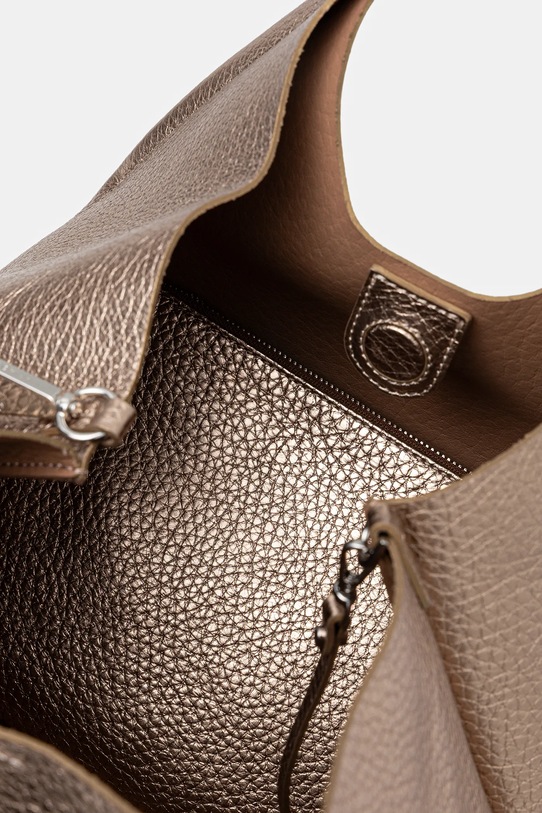 Gianni Chiarini torebka skórzana DUA BS.9720.RNGDBL.T.U złoty