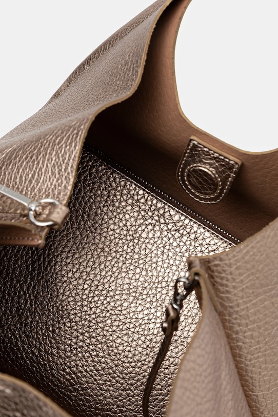 Gianni Chiarini torebka skórzana DUA BS.9720.RNGDBL.T.U złoty