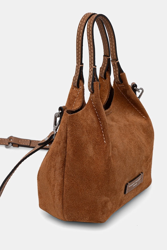 Gianni Chiarini torebka zamszowa DUA BS.9778.CM.PL brązowy SS26