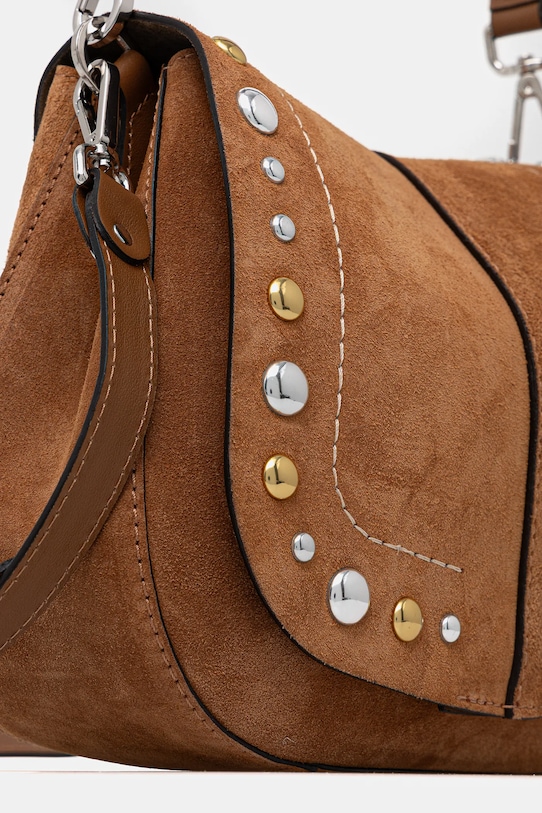 Замшевая сумочка Gianni Chiarini HELENA ROUND коричневый BS.12386.CMBRC