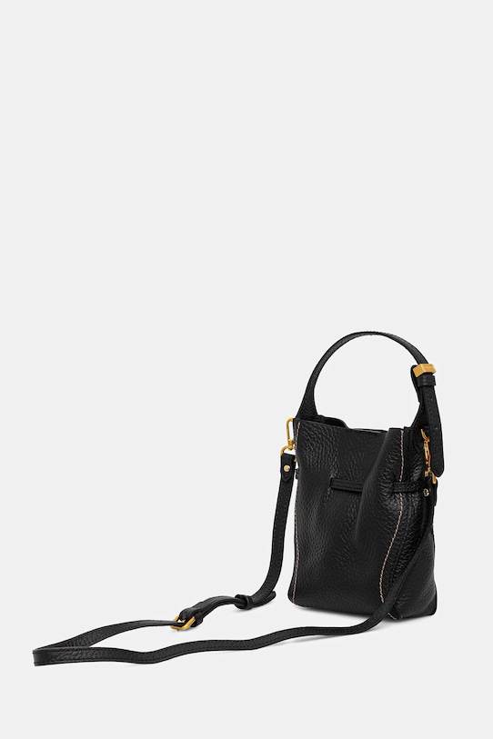 Akcesoria Gianni Chiarini torebka skórzana SIENNA BS.11785.RNGDBL.T.U. czarny