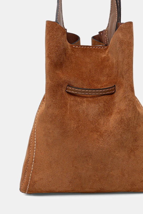 Αξεσουάρ Τσάντα σουέτ Gianni Chiarini SIENNA BS.11786.CM.PL καφέ