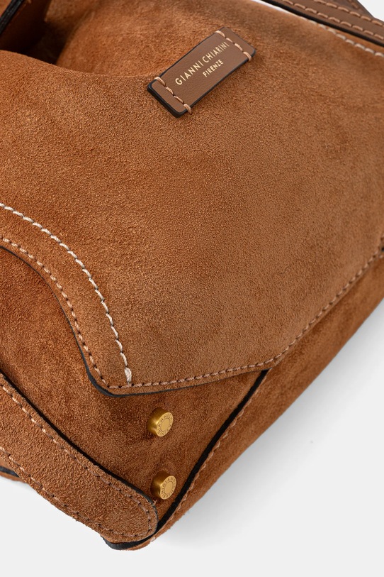 Τσάντα σουέτ Gianni Chiarini SIENNA καφέ BS.11786.CM.PL