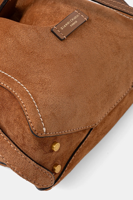 Τσάντα σουέτ Gianni Chiarini SIENNA καφέ BS.11786.CM.PL