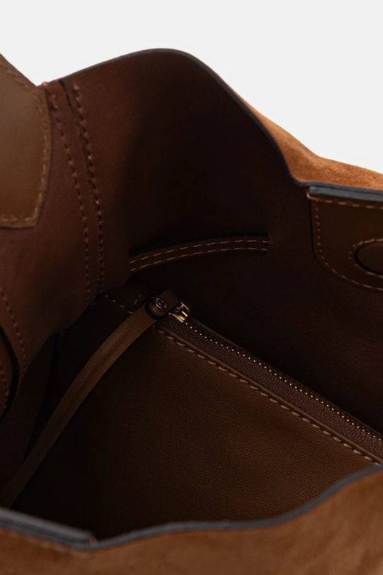 Τσάντα σουέτ Gianni Chiarini SIENNA BS.11786.CM.PL καφέ