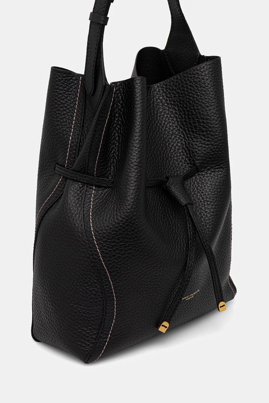 Gianni Chiarini poșetă de piele SIENNA BS.11787.RNGDBL.T.U. negru SS26