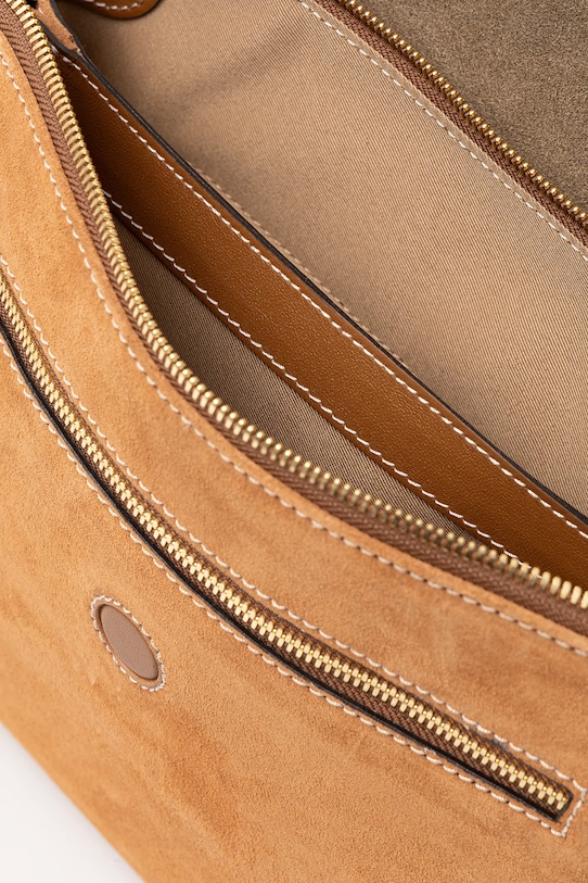 Gianni Chiarini torebka zamszowa THREE BS.12295.CM.PL brązowy