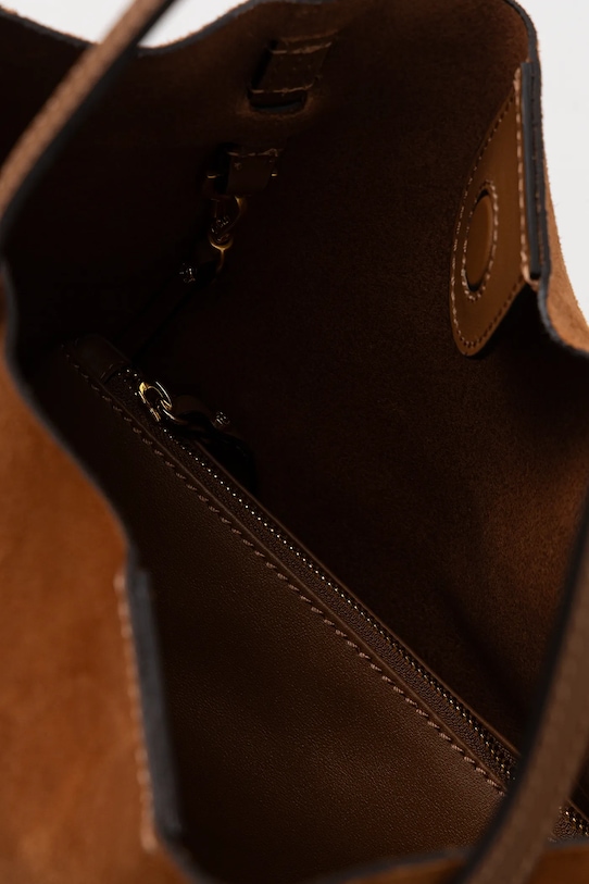 Замшевая сумочка Gianni Chiarini VIOLETTE BS.11286.CM.PL коричневый