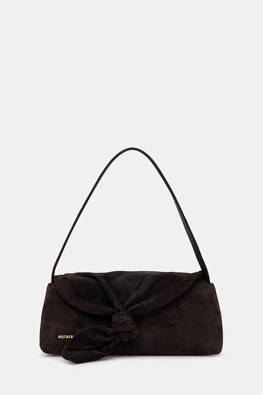 Rotate kopertówka zamszowa nie mieści A4 brązowy 116118579