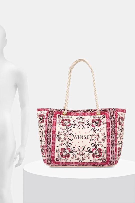 Twinset torebka bawełniana 261LB7BJJ