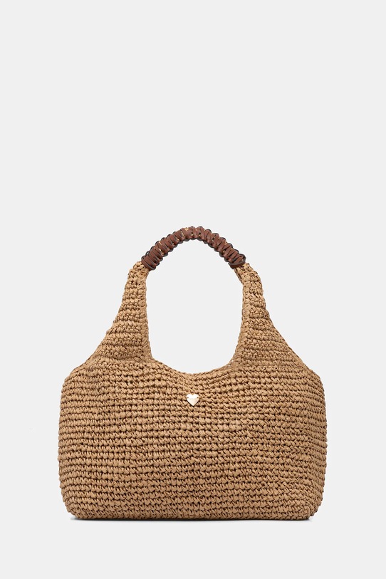 Twinset torebka mieści A4 beżowy 261LB7BKK