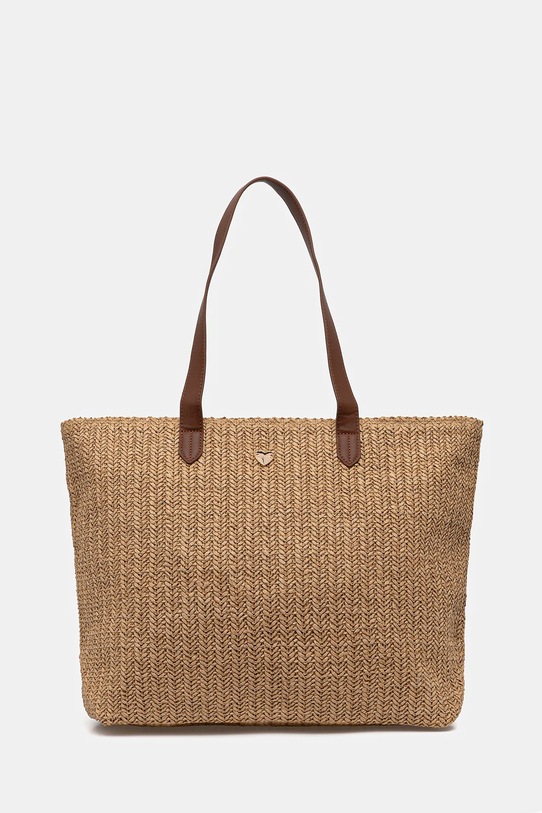 Kabelka Twinset zmestí A4 béžová 261LB7BBB