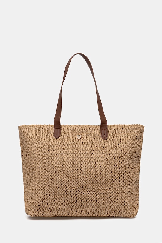 Kabelka Twinset zmestí A4 béžová 261LB7BBB