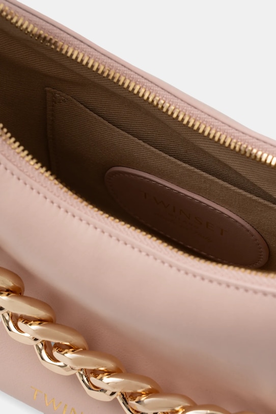 Twinset torebka skórzana 999TB7012 różowy