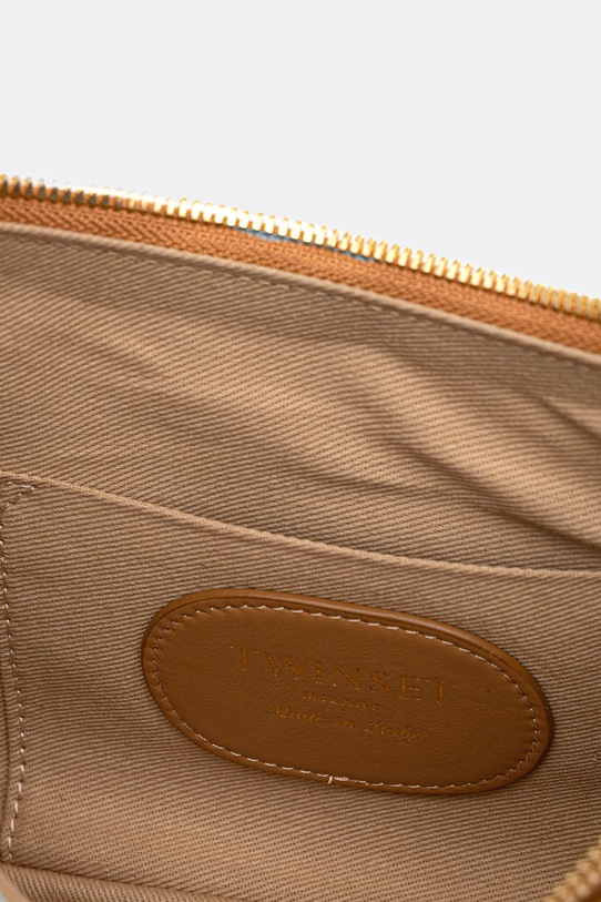 Twinset torebka skórzana 999TB7012 brązowy