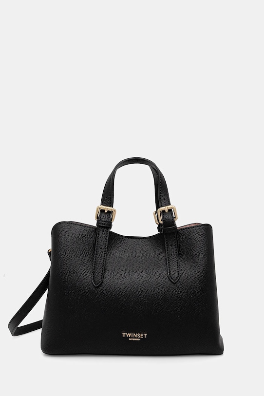 Twinset torebka nie mieści A4 czarny 261TB7181