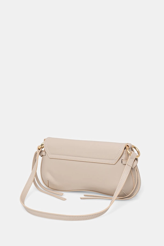 Akcesoria Twinset torebka skórzana 261TB7111 beżowy