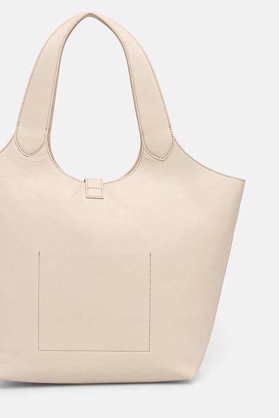 Akcesoria Twinset torebka skórzana 261TB7130 beżowy