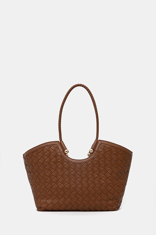 Twinset Shopper Γυναικεία καφέ 261TB7300