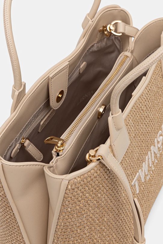 Twinset torebka beżowy 261TB7070