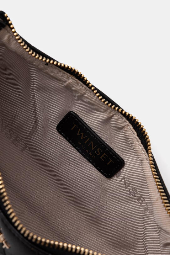 Twinset μικρή τσάντα γυναικεία μαύρο 261TB7284