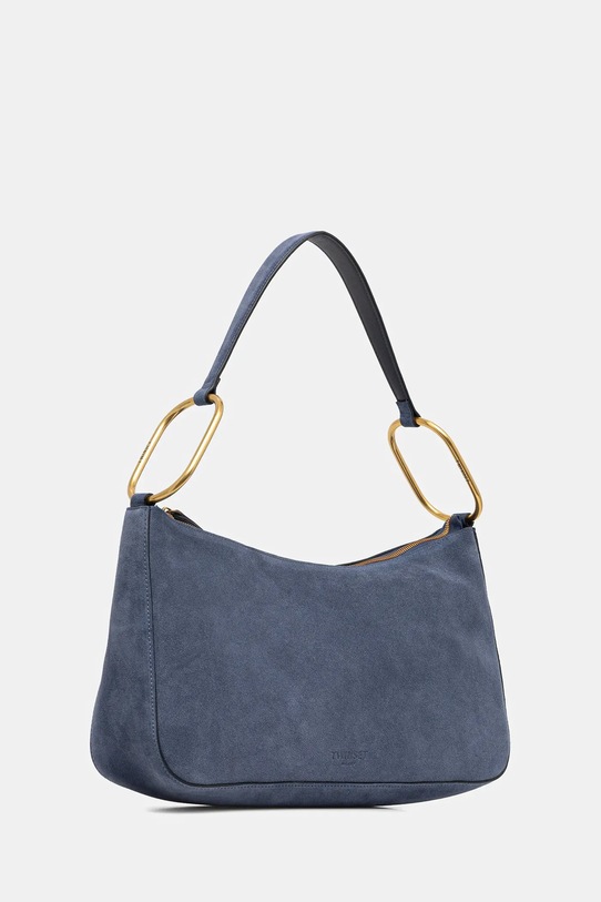 Twinset torebka zamszowa 261TB7086 granatowy SS26