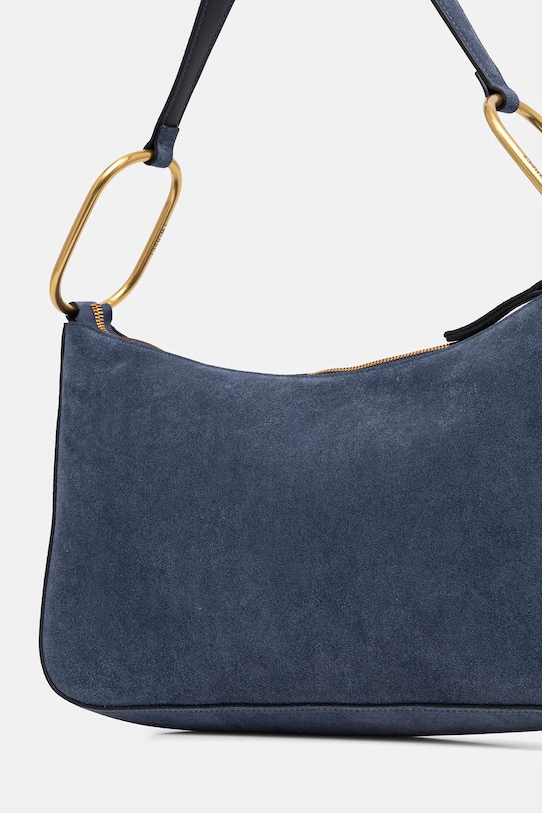 Akcesoria Twinset torebka zamszowa 261TB7086 granatowy