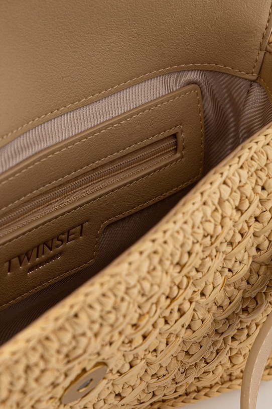 Twinset crossbody torba ženska pletena 261TB7390 bež