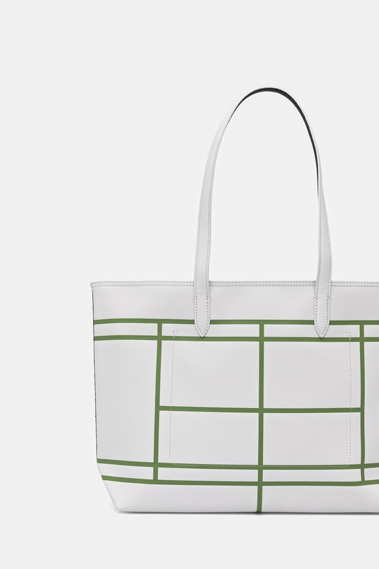 Dodaci Lacoste shopper torba za žene od imitacije kože NF5250AS bijela