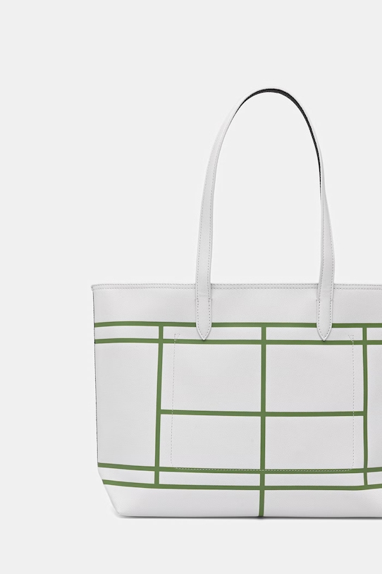 Dodaci Lacoste shopper torba za žene od imitacije kože NF5250AS bijela
