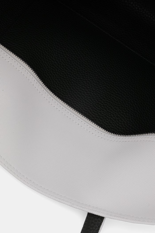 Lacoste shopper torba za žene od imitacije kože NF5250AS bijela