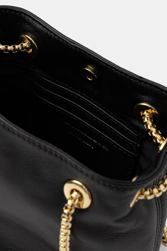 Trussardi torebka skórzana I065E200123N czarny