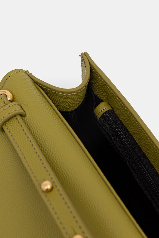 Trussardi torebka skórzana Z392E106554N zielony