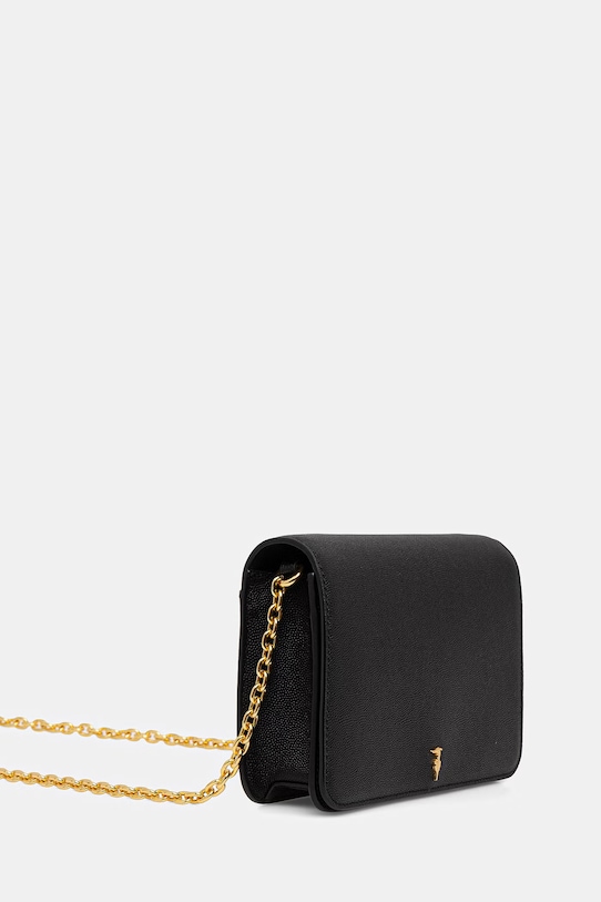 Trussardi torebka skórzana Z392E106554N czarny SS26