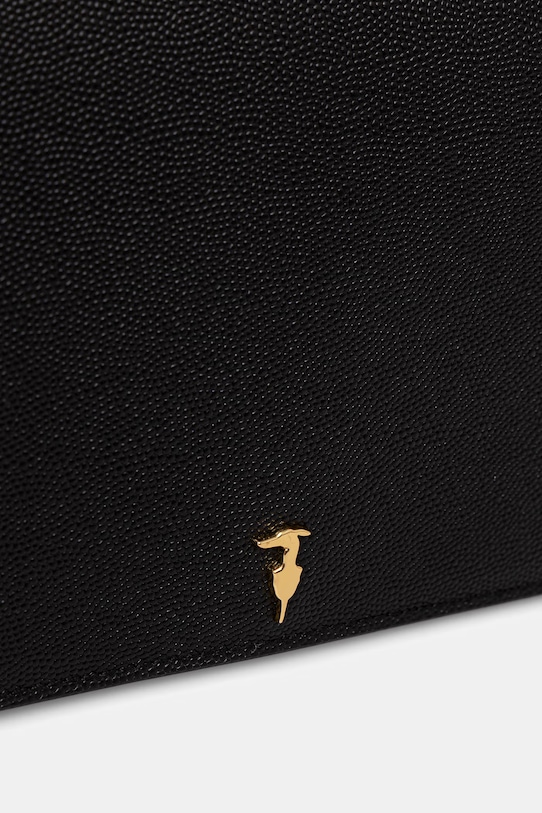 Trussardi torebka skórzana czarny Z392E106554N