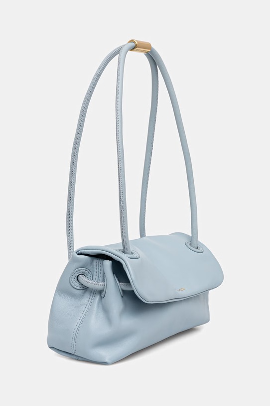 Trussardi torebka skórzana Z610E006437N niebieski SS26