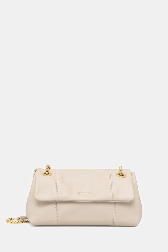 Trussardi torebka skórzana skóra licowa beżowy Z610E206557N